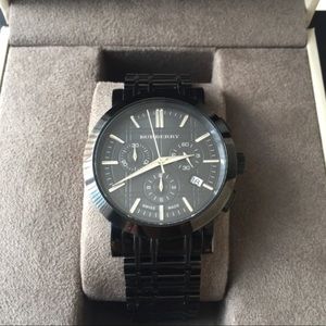 Black Burberry Watch